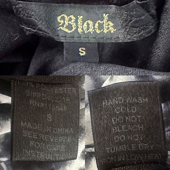 BLACK label Dress with Zipper Detail With Pockets Size S - Picture 12 of 14